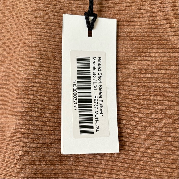 The Reset Ribbed Short Sleeve Pullover - Picture 5 of 8